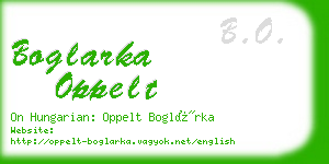 boglarka oppelt business card